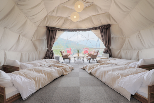 ■Early Summer Special Offer■【up to 30% OFF!】Enjoy Glamping with Stunning Views of Mt. Fuji!《One night without meals》