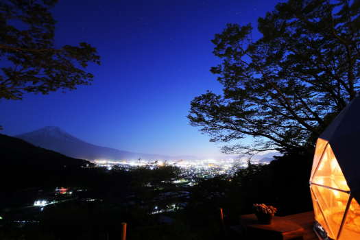 【ルームレート】≪絶景・グランピング≫富士山を一望する日本最高のロケーションdeアウトドアステイ〈素泊まり〉