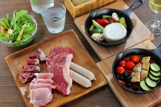 ■いぬやど会員限定・10％OFF■【1泊2食】＜絶景・グランピングBBQ＞～満を持して登場！待望のご当地BBQプラン！”富士山・山梨”の土地が育む豊かな美味を存分に～〈夕食・朝食付きプラン〉