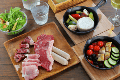 【1泊2食】＜絶景・グランピングBBQ＞～満を持して登場！待望のご当地BBQプラン！”富士山・山梨”の土地が育む豊かな美味を存分に～〈夕食・朝食付きプラン〉