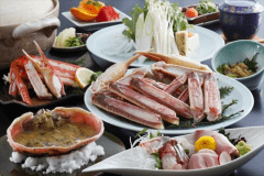 焼きガニコース／例