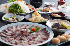 【冬】発祥の地『天橋立』で味わう、冬の贅沢「鰤しゃぶ」大皿で心も体も温まるご褒美プラン