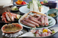 焼きガニコース／例