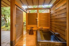With a Private Open-Air Bath using a Natural Hot Spring [Aki no Yakata - Deluxe Modern Maisonette Suite/Choyo-no-Ma]