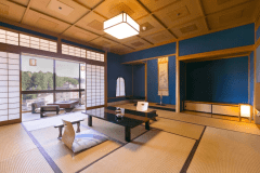 【秋の館‐スタンダード和室】独立バスルーム付のお部屋です。