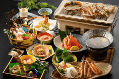 【活きズワイ蟹会席】身の締まり・旨みが格段に違う、冬の王様「活き蟹」の味わい。 【活きズワイ蟹会席】身の締まり・旨みが格段に違う、冬の王様「活き蟹」の味わい。