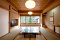登録文化財棟【新春の館・和洋室】12帖の和室＋ベッドルーム