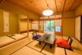 With a Private Open-Air Bath using a Natural Hot Spring [Aki no Yakata - Deluxe Suite/Horai-no-Ma]
