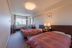 ツインルーム（バリアフリー対応 26㎡／2名定員）