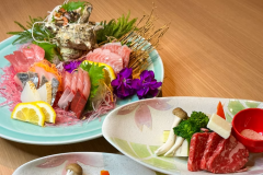 【お刺身&牛ステーキ】ハーフ&ハーフよくばりプラン 【お刺身&牛ステーキ】ハーフ&ハーフよくばりプラン