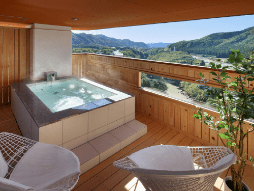 ホテルサンシャイン鬼怒川 和洋室 最上階 露天風呂付客室 プランを選ぶ
