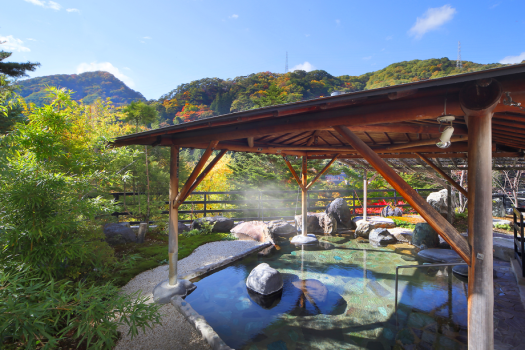 大浴場「鬼黒美湯」／露天風呂