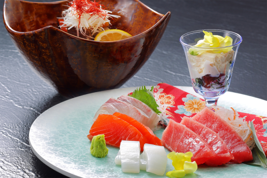 栃木の食材・器を活かし、季節ごとに料理内容が変わります。