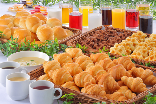 【朝食】季節の味わいをふんだんに採り入れた自慢の和・洋バイキング