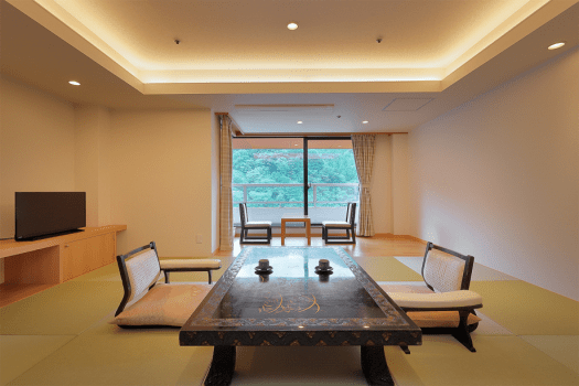 [日西合璧房] 頂樓/更新雙床房（禁煙）