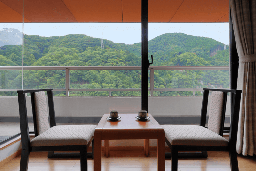 [日西合璧房] 頂樓/更新雙床房（禁煙）