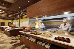 広々としたバイキング会場