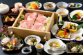 おおいた和牛の蒸ししゃぶ会席／夕食一例（蒸ししゃぶは2名様分）