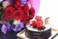 【記念日】特別な日に大切な方との想い出作り  　☆ケーキ＆ワイン付き☆【お部食】