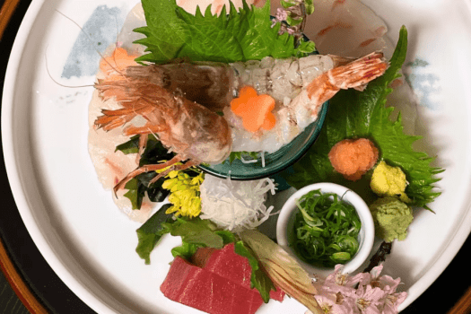 春だけのお愉しみ【もさ海老会席】