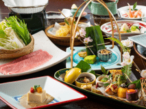 農林水産大臣賞・最優秀賞を受賞した田村さんから仕入れた「但馬牛」しゃぶしゃぶを味わうスタンダード会席