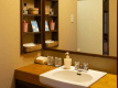客室の洗面スペース（お部屋毎に異なります）