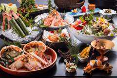 極上タグ付ブランド蟹お一人様蟹1杯付コース《寒月》