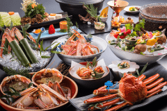 特選タグ付ブランド蟹お一人様蟹1.5杯付コース《氷花》