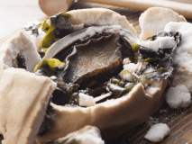 【グレードアップ】天然あわびの塩釜焼　夏の丹後旬彩会席コース/露天風呂付客室