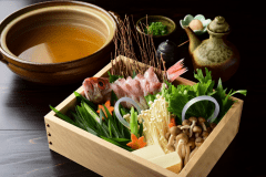 【グレードアップ】のどぐろをしゃぶしゃぶで味わう　丹後旬彩会席コース/露天風呂付客室