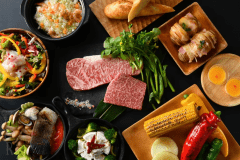 【1泊2食付き】◆3大和牛の"近江牛"&琵琶湖でしか獲れないビワマスなど贅沢BBQプラン◆