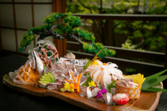 ー新鮮な旨味と食感ー【関あじの姿造り】プラン