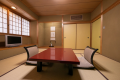 Room with shared bathroom