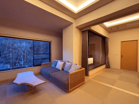 【403】露天風呂付き和室｜家族におすすめ｜山並側51.5㎡（2025年1月リニューアル）