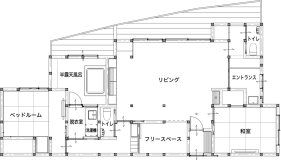 「離れ 燈(AKARI)」間取り 「離れ 燈(AKARI)」間取り
