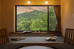 【401】露天風呂付き和洋室｜3ベッド｜山並側53.6㎡（2025年1月リニューアル）