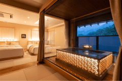 【花の庄】露天風呂付き特別室｜2ベッドルーム｜51㎡（2024年7月リニューアル）