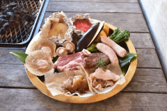 【手ぶらでバーベキュープラン】海を目の前にガーデンバーベキュー付きご宿泊プラン。地産地消、静岡県産の贅沢なお肉