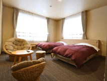 デザイナーズツイン　【禁煙・Wi-Fi完備・バス・トイレ付】