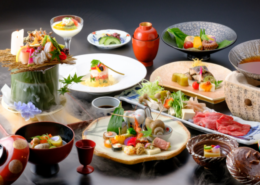 【ベストレート保証】【スタンダード】【1泊2食】四季を感じる創作旬彩会席プラン