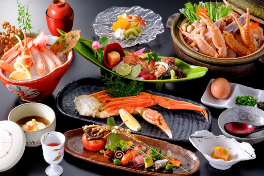 本ズワイ蟹会席プラン（イメージ）