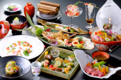 【ベストレート保証】【プレミアム】【和牛ステーキ・のどぐろ焼き付】匠の技と季節の素材を食す創作会席プラン