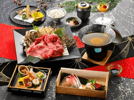 夕食　若狭牛しゃぶしゃぶ会席＜イメージ＞