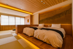 [Japanese modern room] Twin/single bed x 2 [39 square meters], Non Smoking