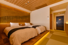 [Japanese modern room] Twin/single bed x 2 [39 square meters], Non Smoking