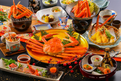 夕食　蟹づくし会席
夕食　蟹づくし会席
※お食事のイメージです。
※仕入れ状況により、内容を変更する場合がございます。