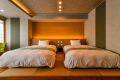 [Japanese modern room] Twin/double bed x 2 [44 square meters], Non Smoking