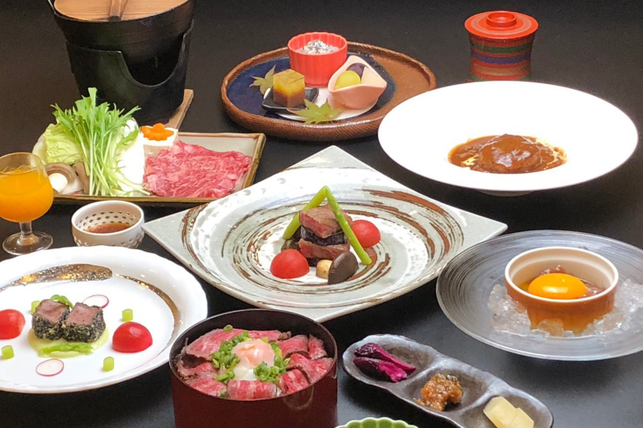 肉好きさん集まれ！和牛会席プラン／例