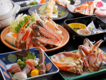 冬を彩るカニ会席プラン／例
