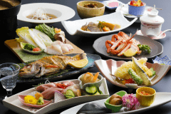 低引（そこびき）会席プラン／例